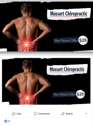 Banner Ad Design by The Logozty for Massart Chiropractic | Design #24809550