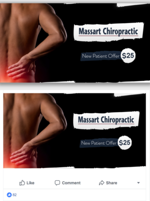 Banner Ad Design by The Logozty for Massart Chiropractic | Design: #24809551