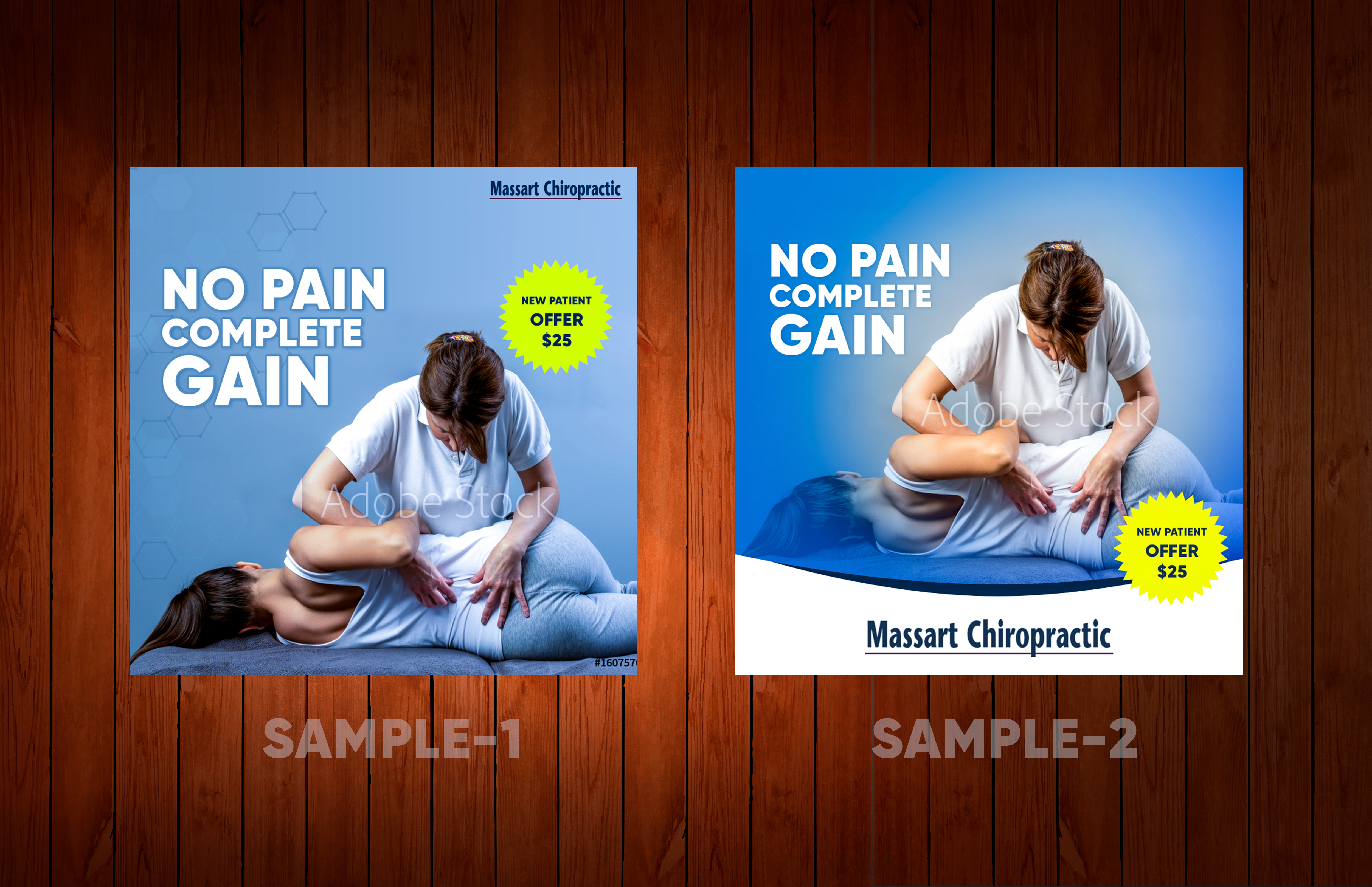 Banner Ad Design by ravi 80 for Massart Chiropractic | Design #24769666