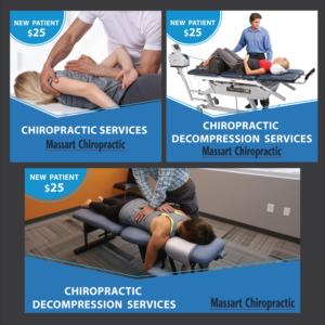 Banner Ad Design by Jesskurian for Massart Chiropractic | Design #24819278