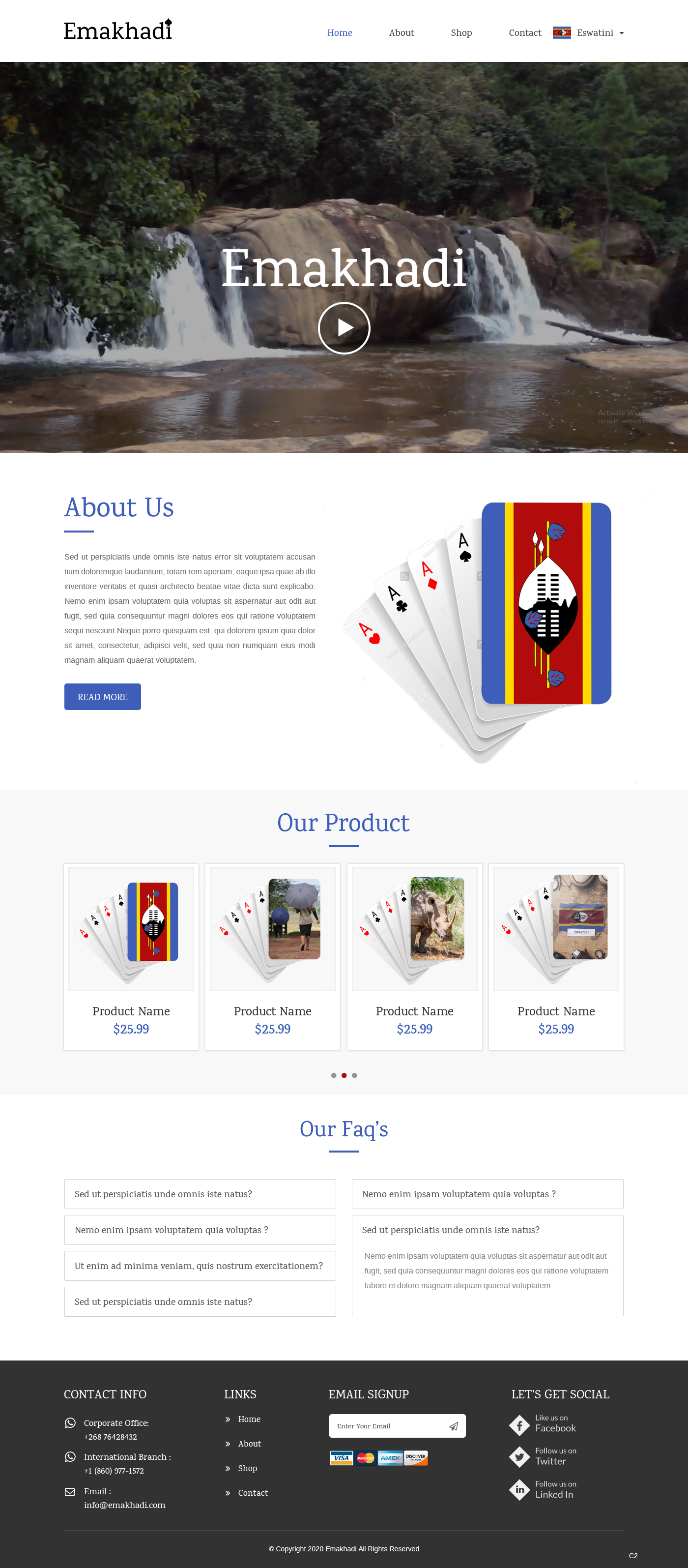 Web Design by pb for this project | Design #24788672