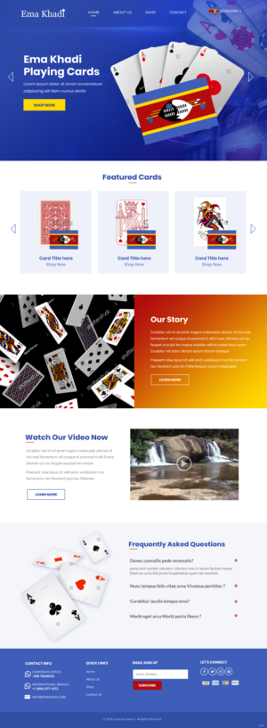 Web Design by pb for this project | Design: #24788673