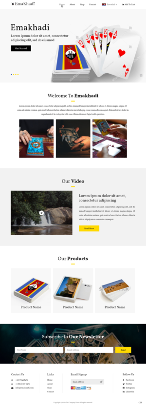 Web Design by pb for this project | Design: #24790960