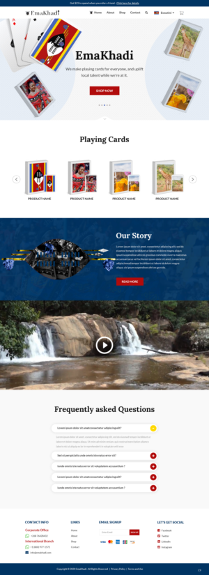 Web Design by pb for this project | Design: #24790962