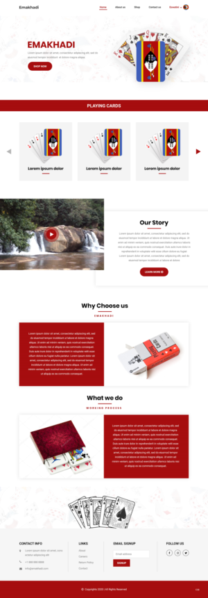 Web Design by pb for this project | Design: #24797156