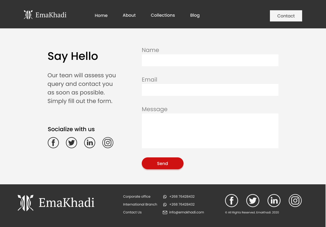 Web Design by rajdhamecha for this project | Design #24922891