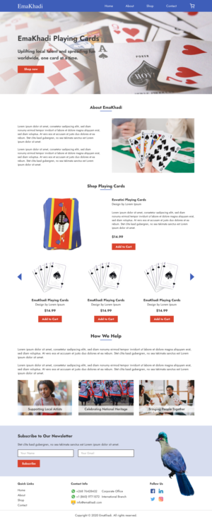 Web Design by SquishyBerry for this project | Design #24826430