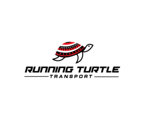 Running Turtle Transport | Logo Design by renderman