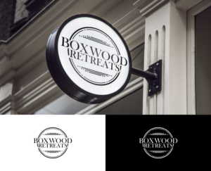 Boxwood Retreats  | Logo Design by Aditya.DwiRama