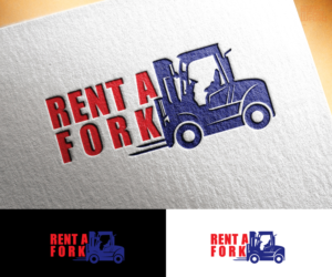 RENT A FORK | Logo Design by step forward 2