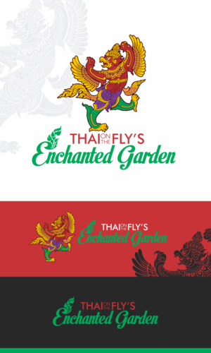 Thai on the Fly's Enchanted Garden | Diseño de Logo por Gigih Rudya