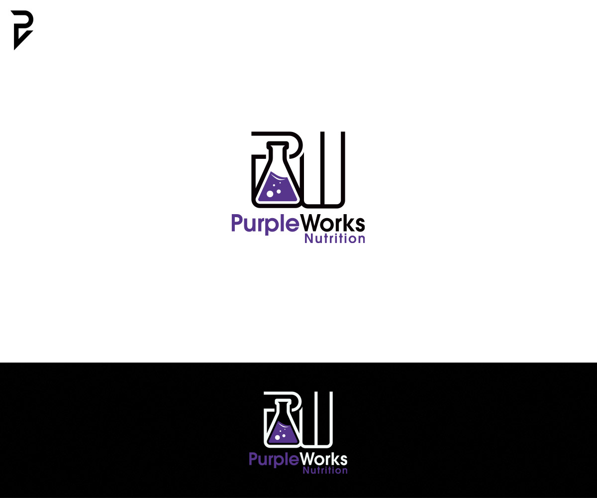 Logo Design by poisonvectors for PurpleWorks Nutrition | Design #24780982