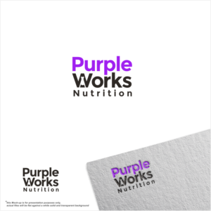 Logo Design by Arham Hidayat for PurpleWorks Nutrition | Design: #24806643