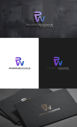 Logo Design by GLDesigns for PurpleWorks Nutrition | Design: #24781544