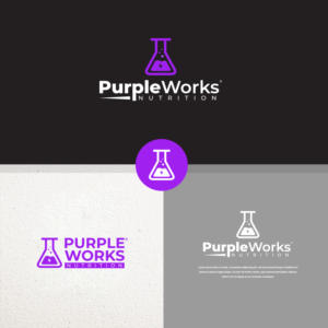 PurpleWorks Nutrition | Design de Logo par ivan