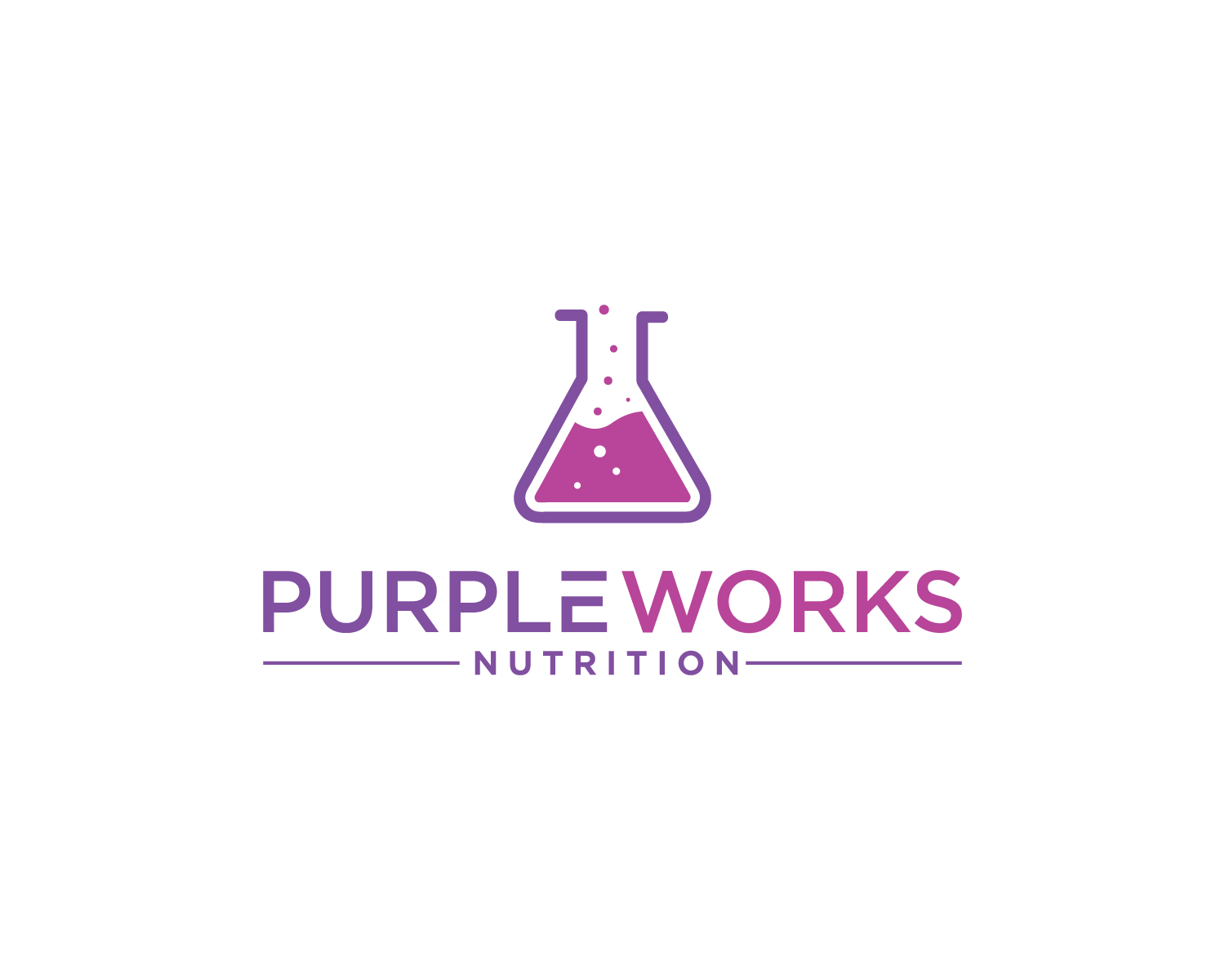 Logo Design by Atec for PurpleWorks Nutrition | Design #24787780