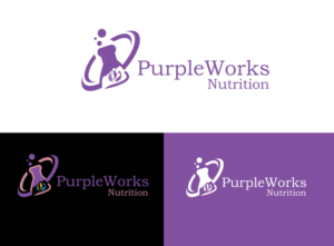 Logo Design by Quratulain 25 for PurpleWorks Nutrition | Design: #24780314