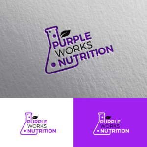 PurpleWorks Nutrition | Logo-Design von Rii