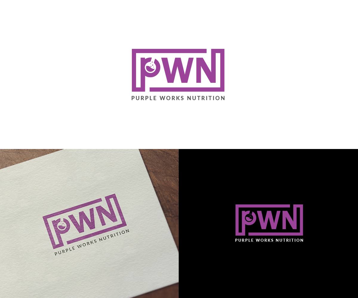 Logo Design by Kreative Destiny for PurpleWorks Nutrition | Design #24791498