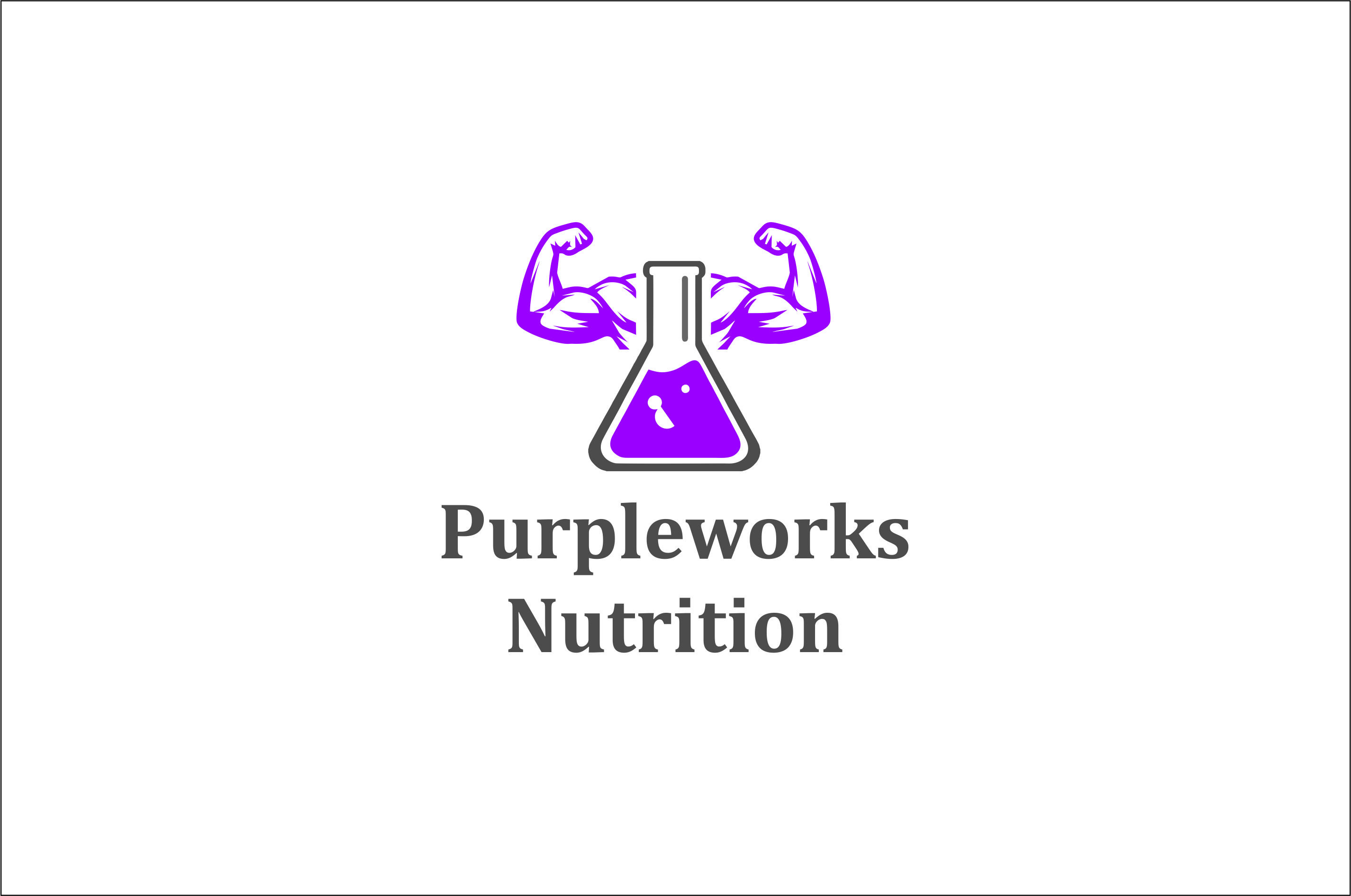 Diseño de Logo por umar 16 para PurpleWorks Nutrition | Diseño #24795215