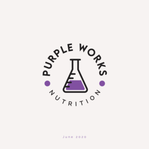Logo Design by Mohsen Mehranvari for PurpleWorks Nutrition | Design: #24779219
