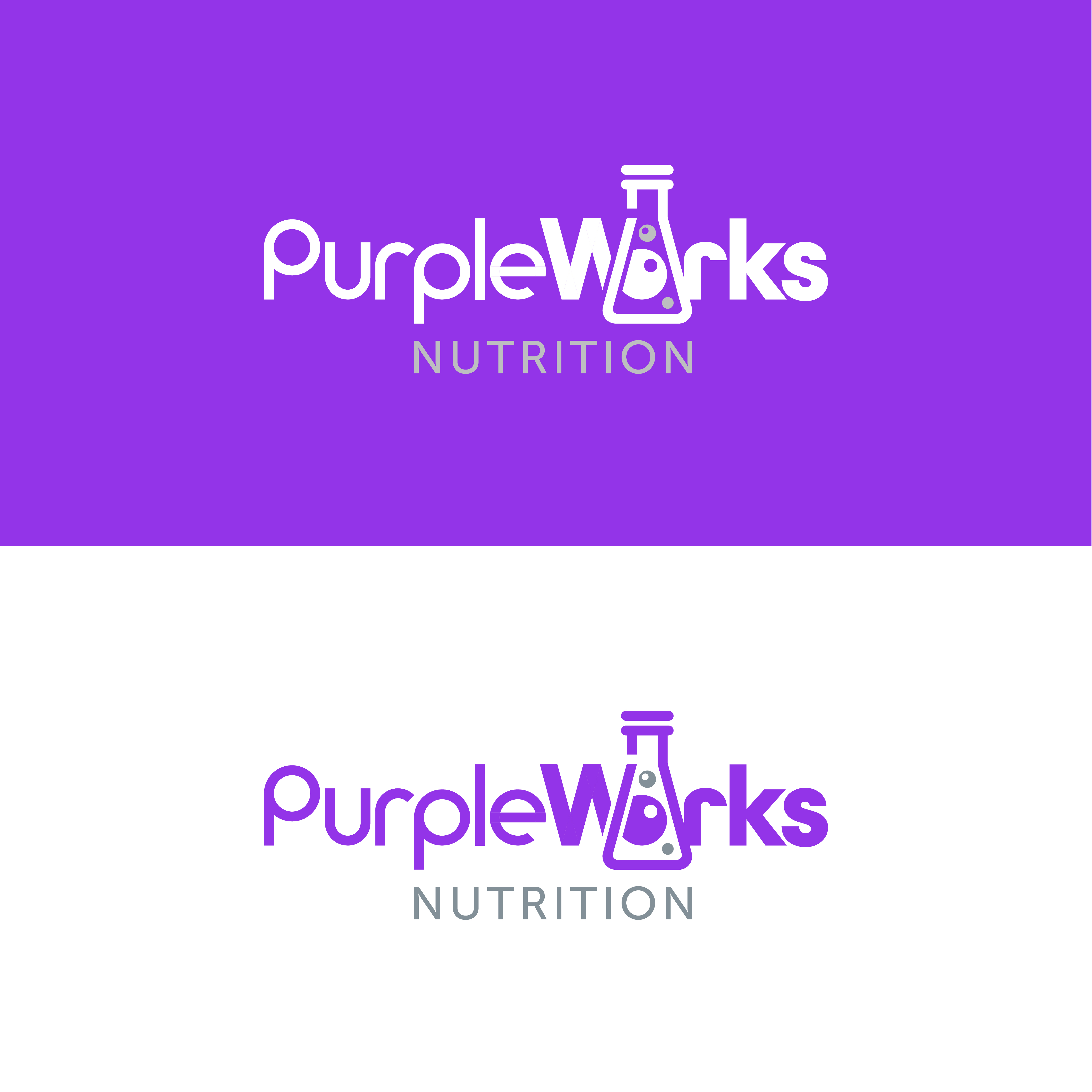 Diseño de Logo por 88astudio para PurpleWorks Nutrition | Diseño #24804714