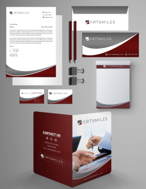Presentation Folder, Business Card, Letterhead and Envelope design | Schreibwaren-Design von SAI DESIGNS