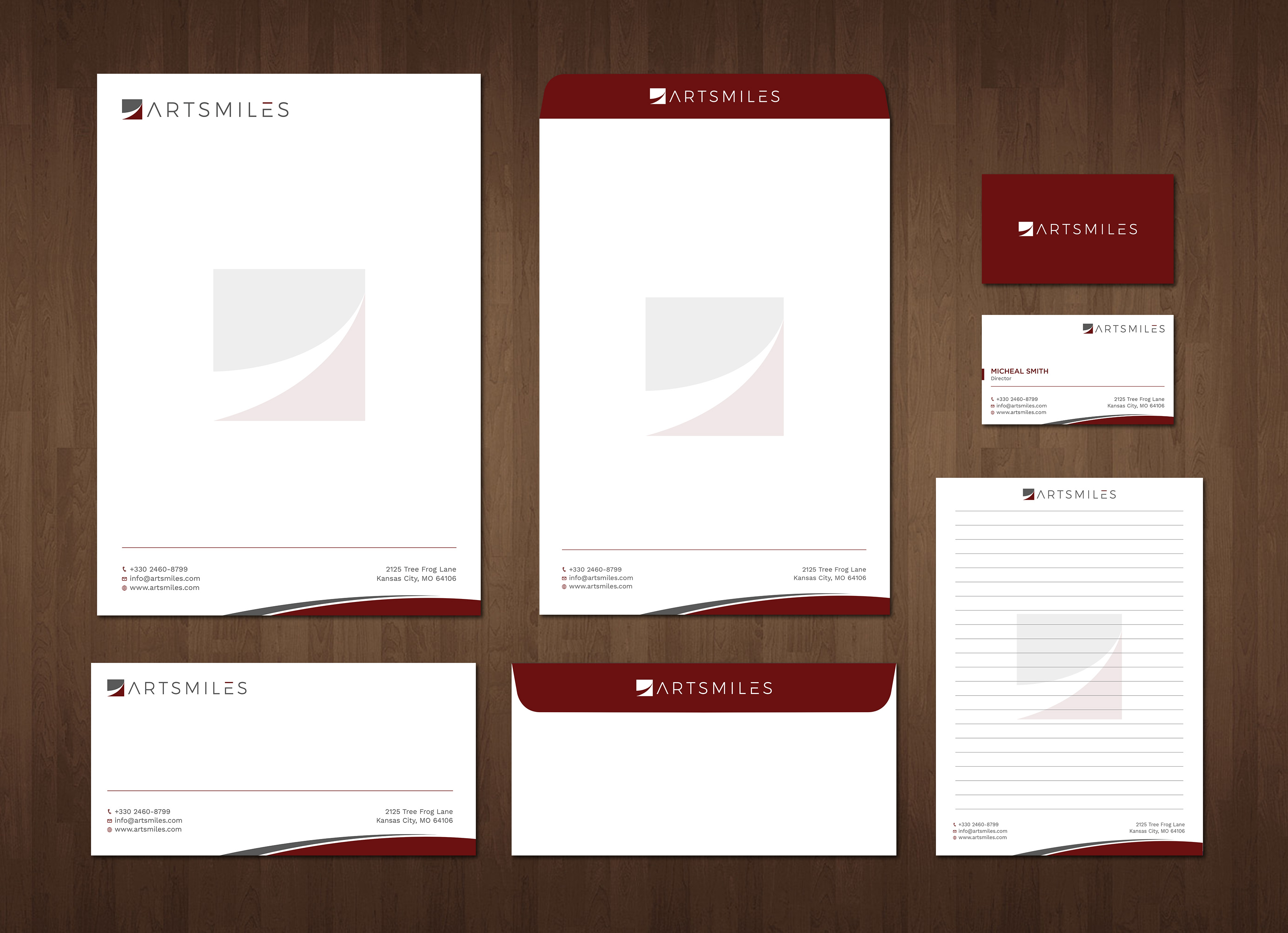 Stationery Design by Tripti Ranjan Gain for this project | Design #24778676