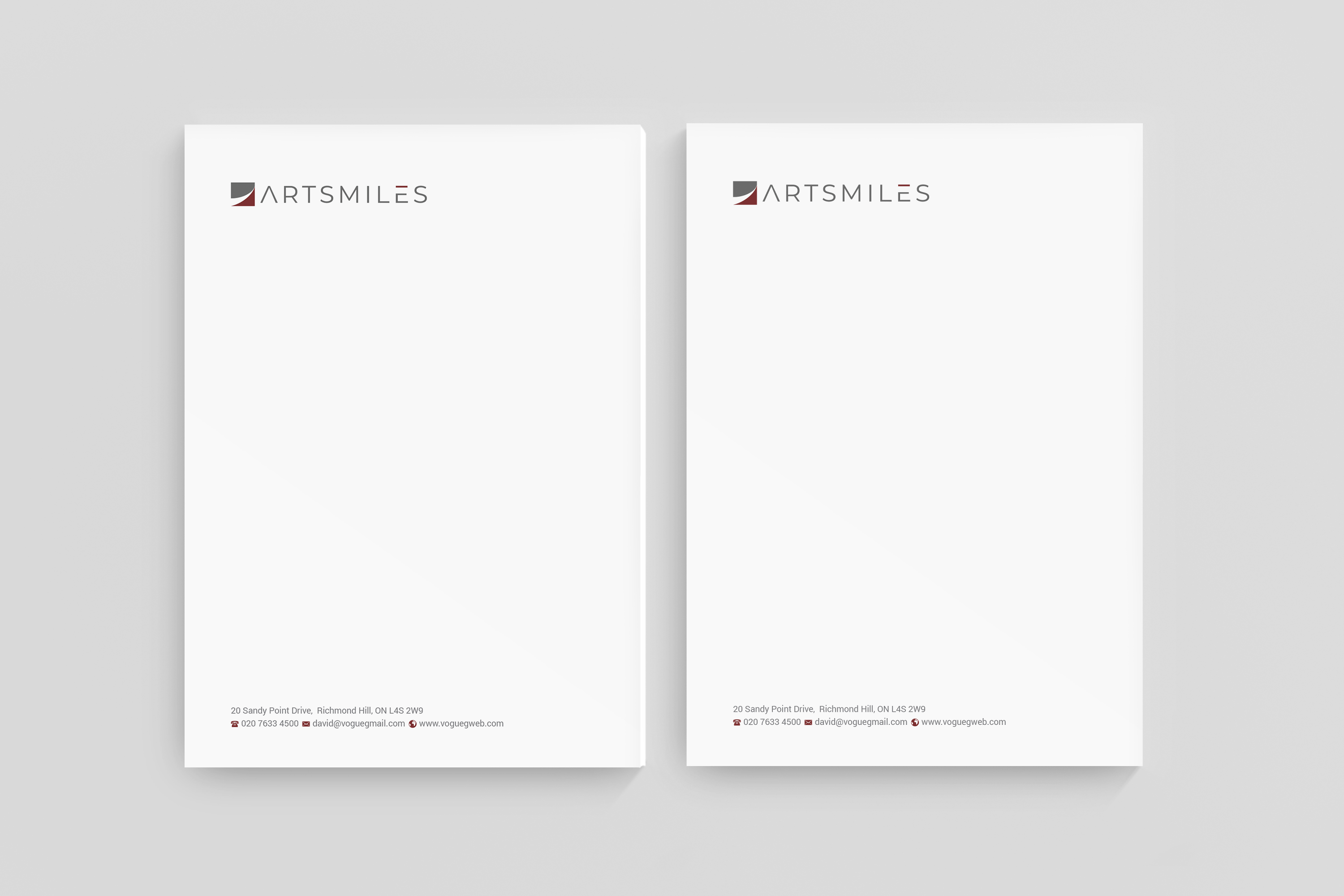Stationery Design by R.design for this project | Design #24781076