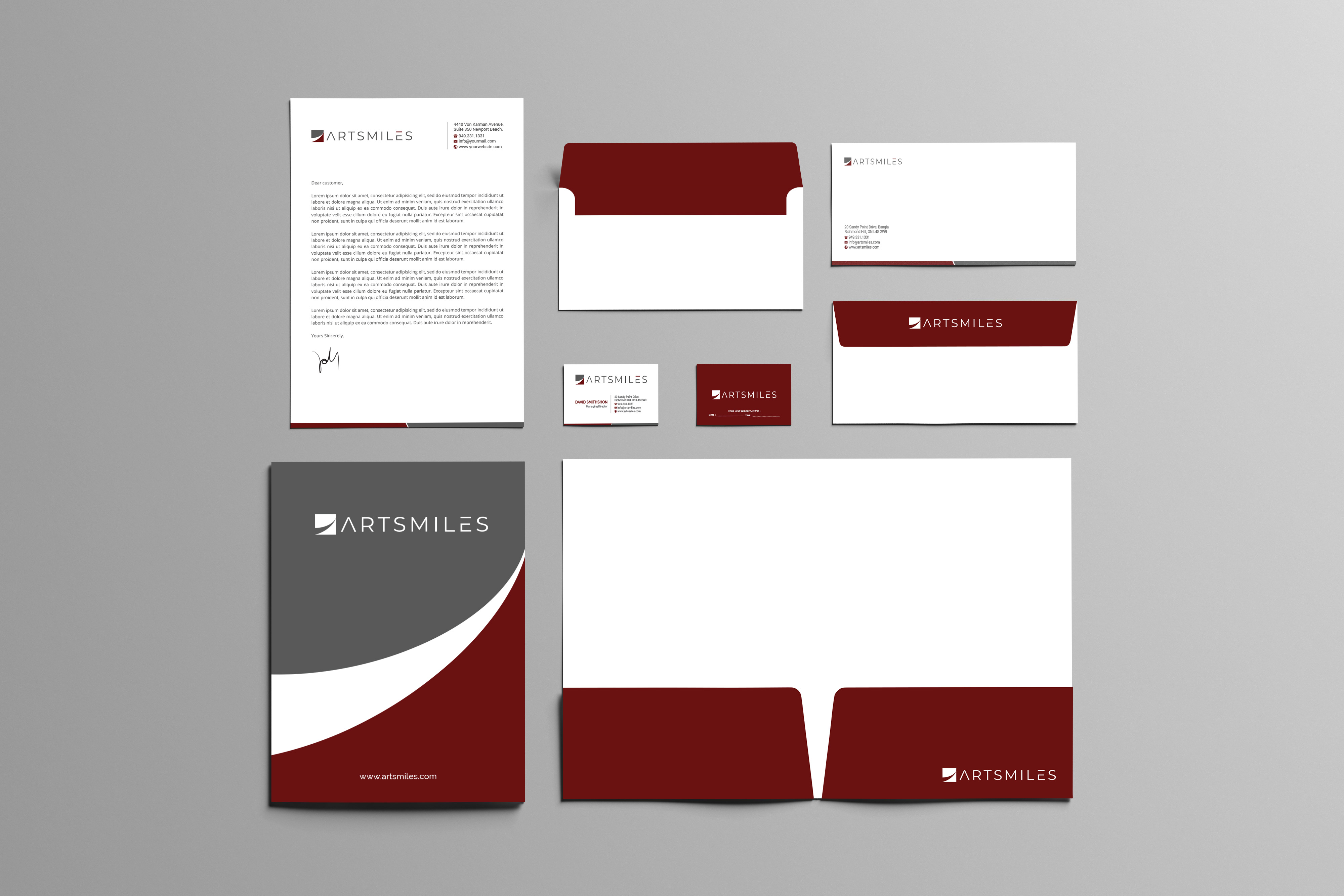 Stationery Design by R.design for this project | Design #24781292