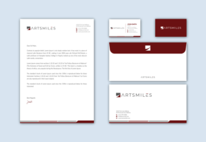 Stationery Design by Musa. A for this project | Design: #24779771