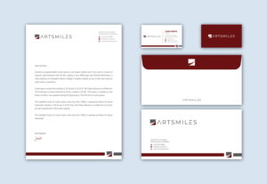 Stationery Design by Musa. A for this project | Design: #24796954