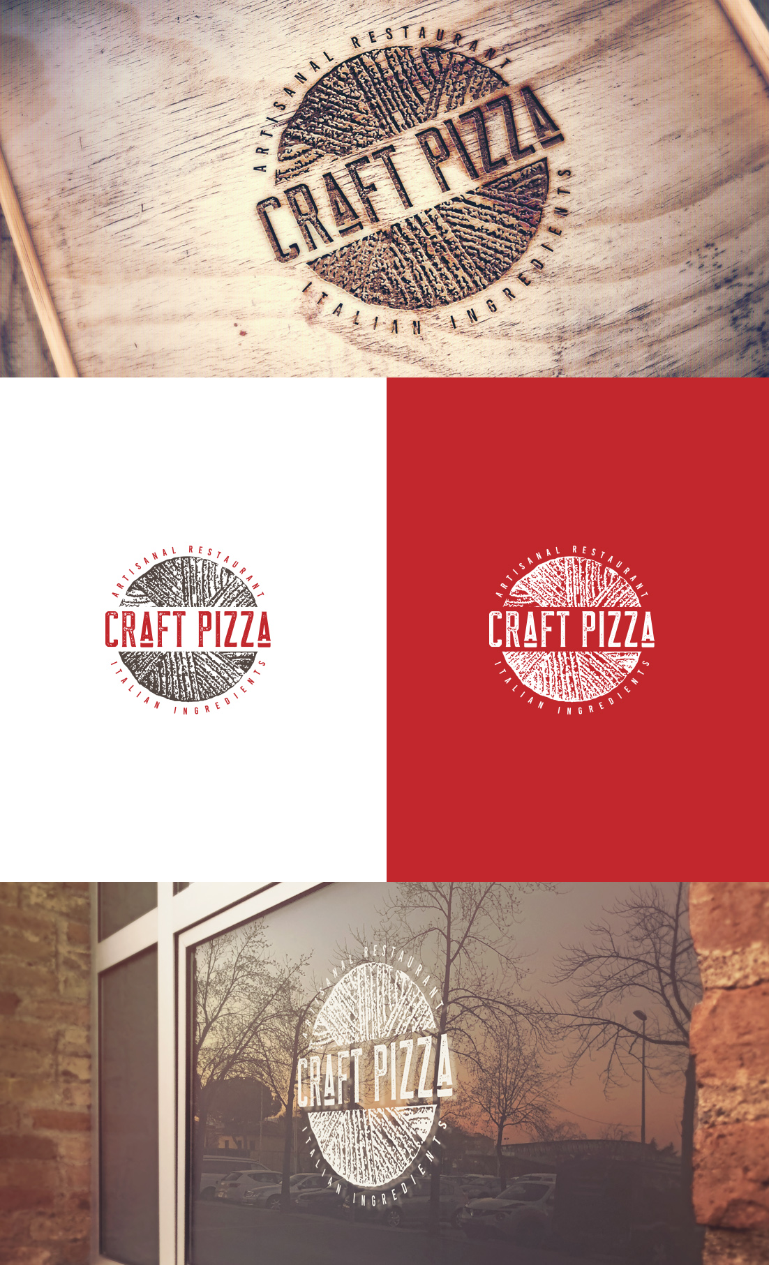 Logo Design by GLDesigns for Craft Pizza | Design #24781084