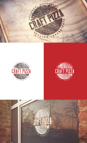 Diseño de Logo por GLDesigns para Craft Pizza | Diseño: #24781084