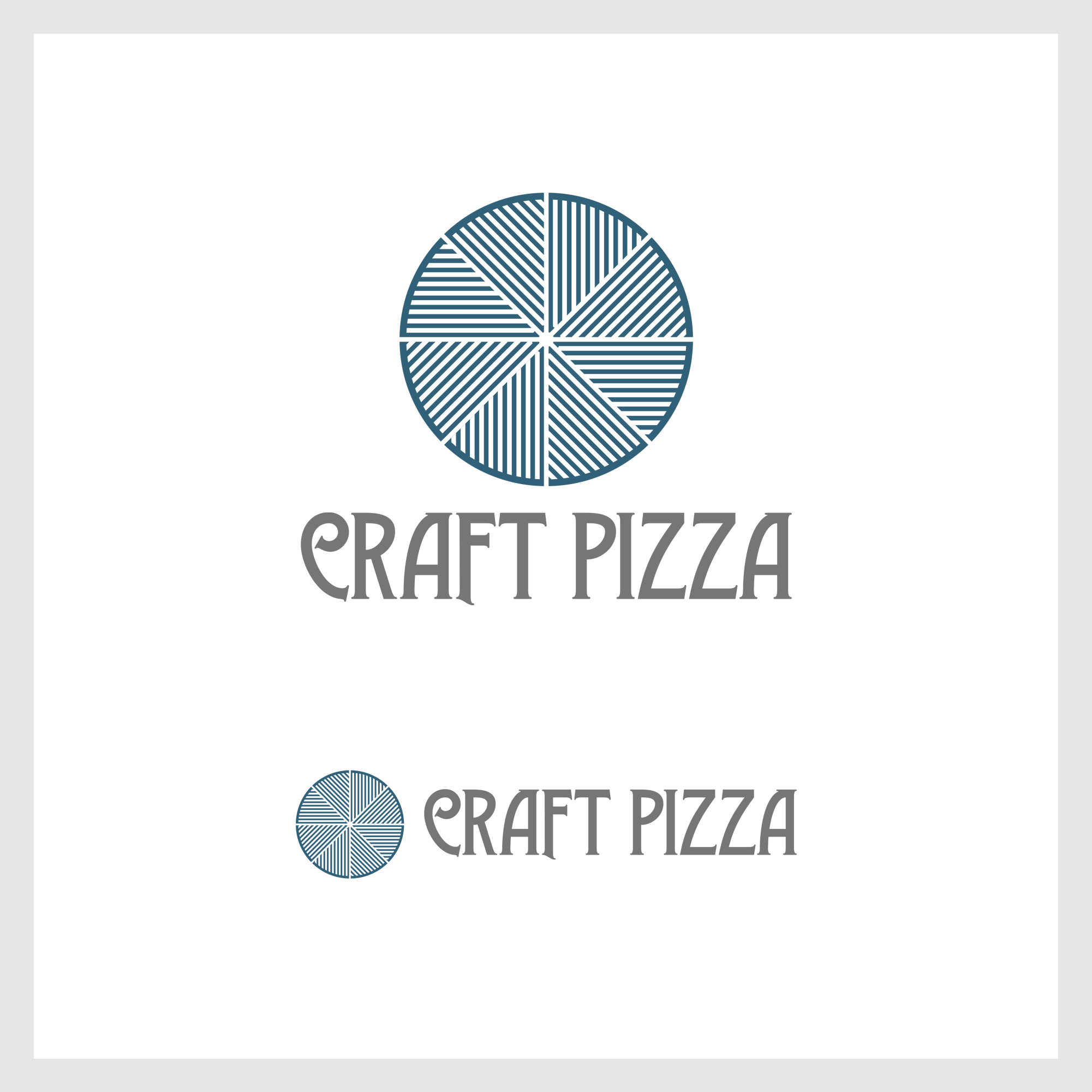 Logo Design by planes work for Craft Pizza | Design #24869550