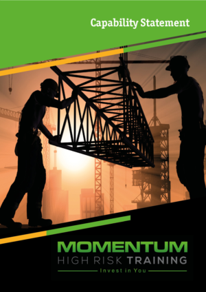Design Graphique par Chandra pour Momentum High Risk Training | Design : #24826035