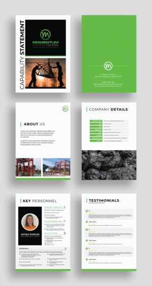 Design Graphique par JK18 pour Momentum High Risk Training | Design : #24796097