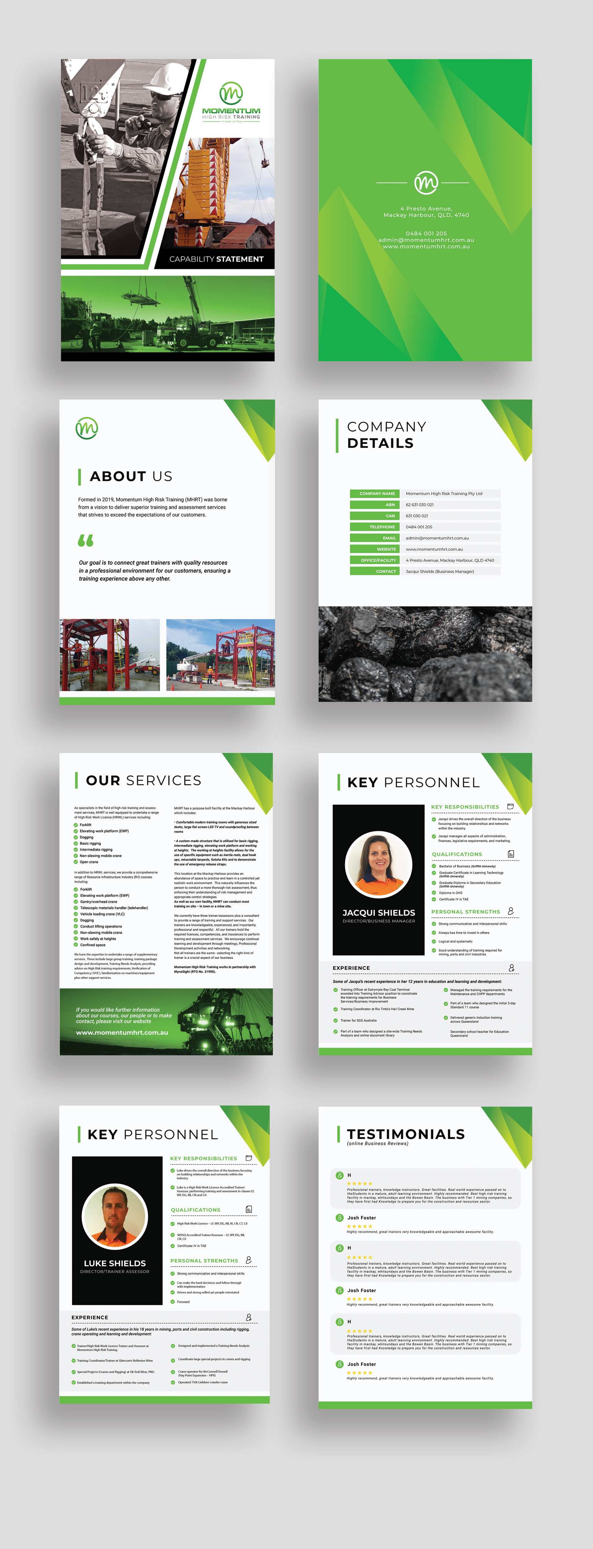 Graphic Design by JK18 for Momentum High Risk Training | Design #24816773