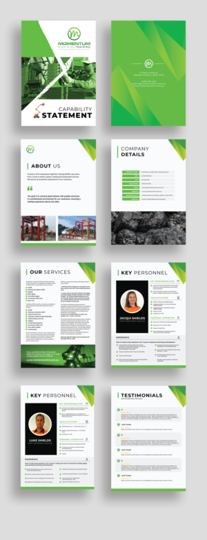 Design Graphique par JK18 pour Momentum High Risk Training | Design : #24827781