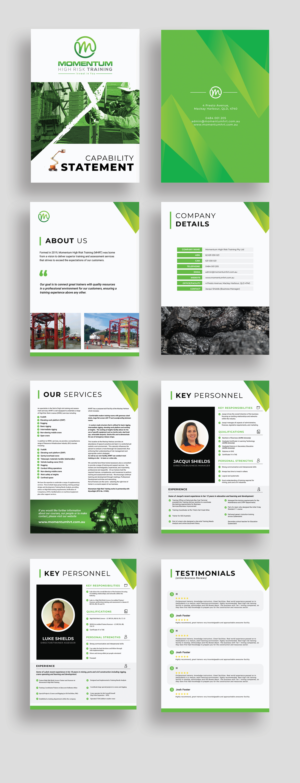 Design Graphique par JK18 pour Momentum High Risk Training | Design : #24827782
