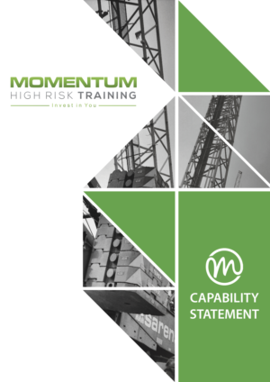 Diseño Gráfico por SimonWhitaker para Momentum High Risk Training | Diseño #24814884