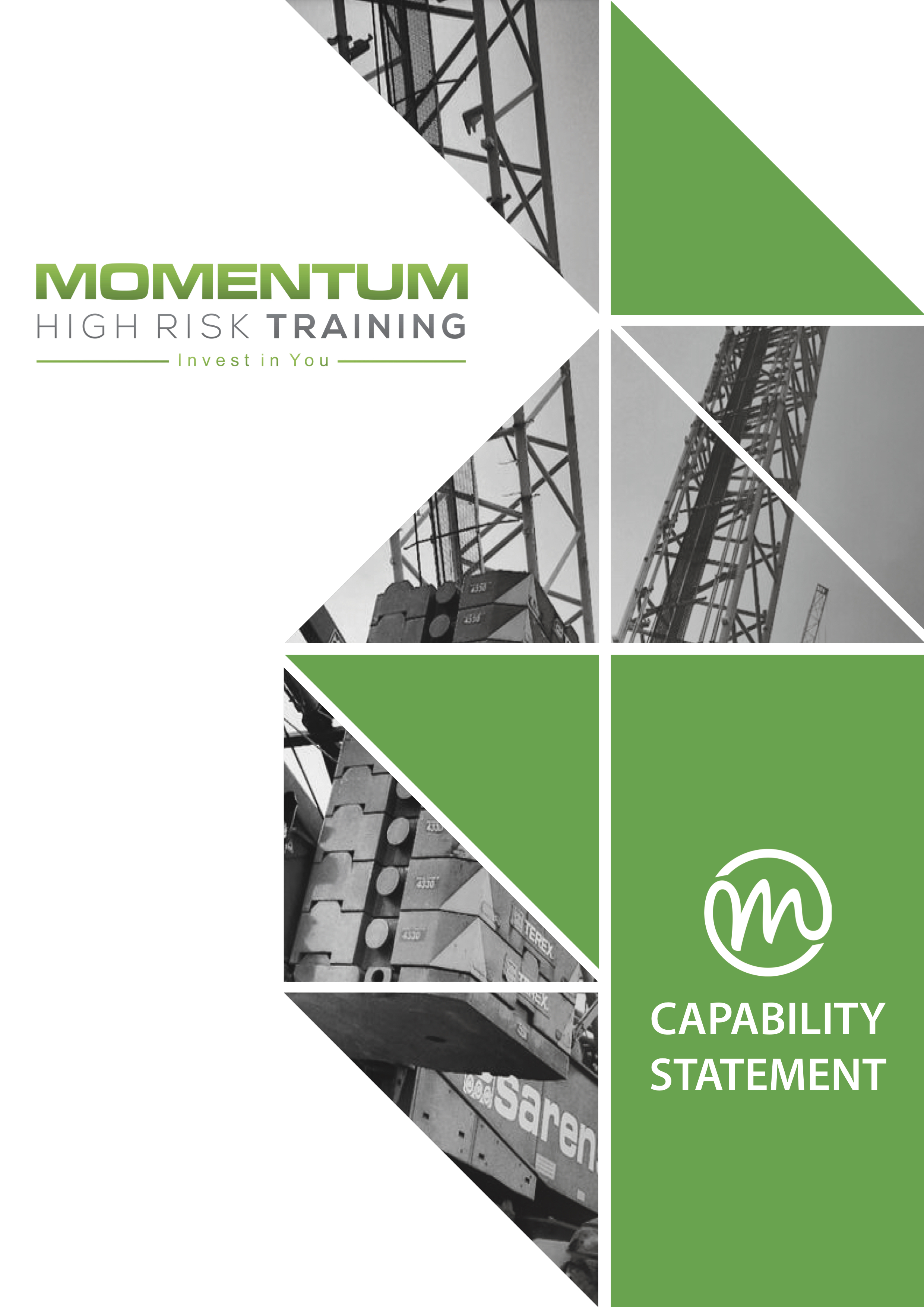 Design Graphique par SimonWhitaker pour Momentum High Risk Training | Design #24814885