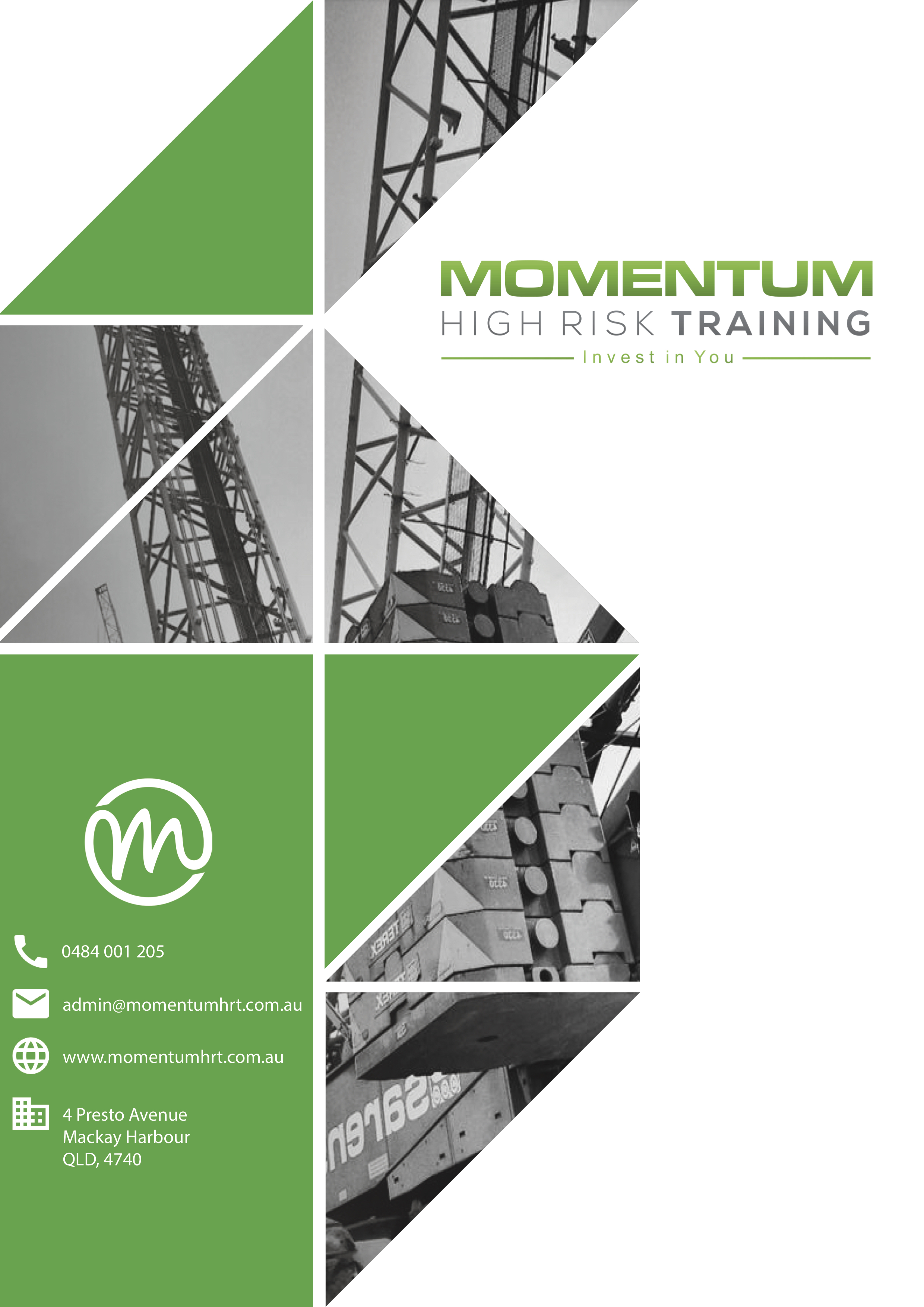 Diseño Gráfico por SimonWhitaker para Momentum High Risk Training | Diseño #24816059