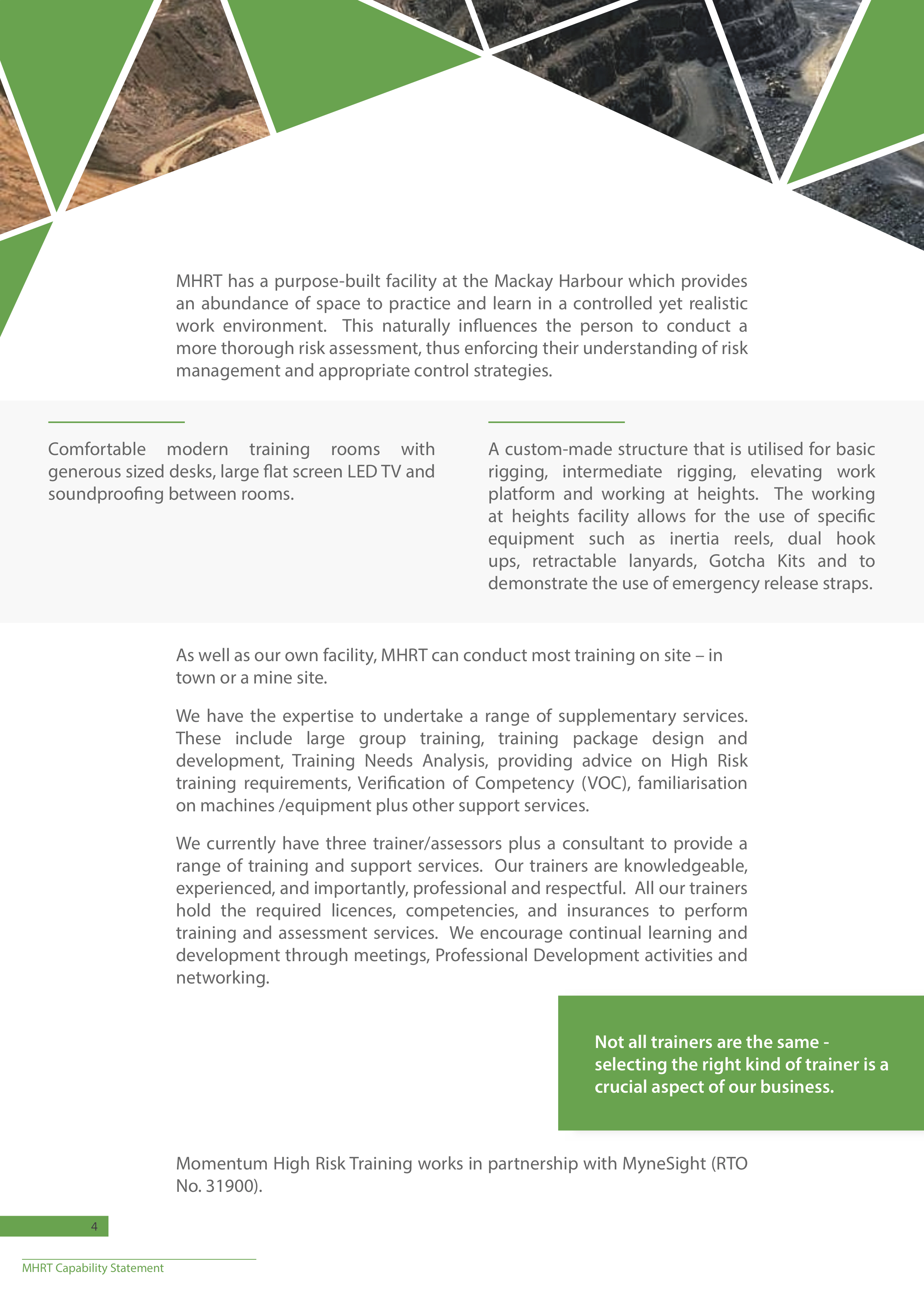 Graphic Design by SimonWhitaker for Momentum High Risk Training | Design #24816065