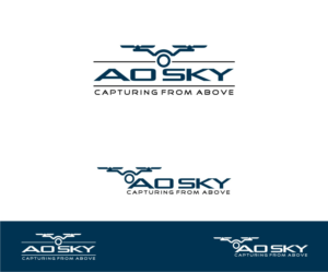 AO Sky - Capturing from Above (unless you can come up with a better slogan for a photography/videography drone business) | Logo Design by OrianO-70