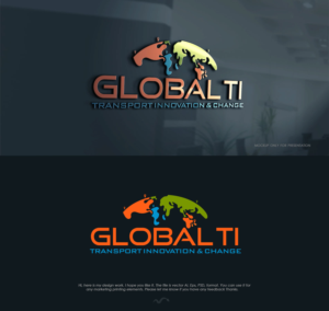 Global TI - Transport Innovation & Change | Logo Design by Mono.co