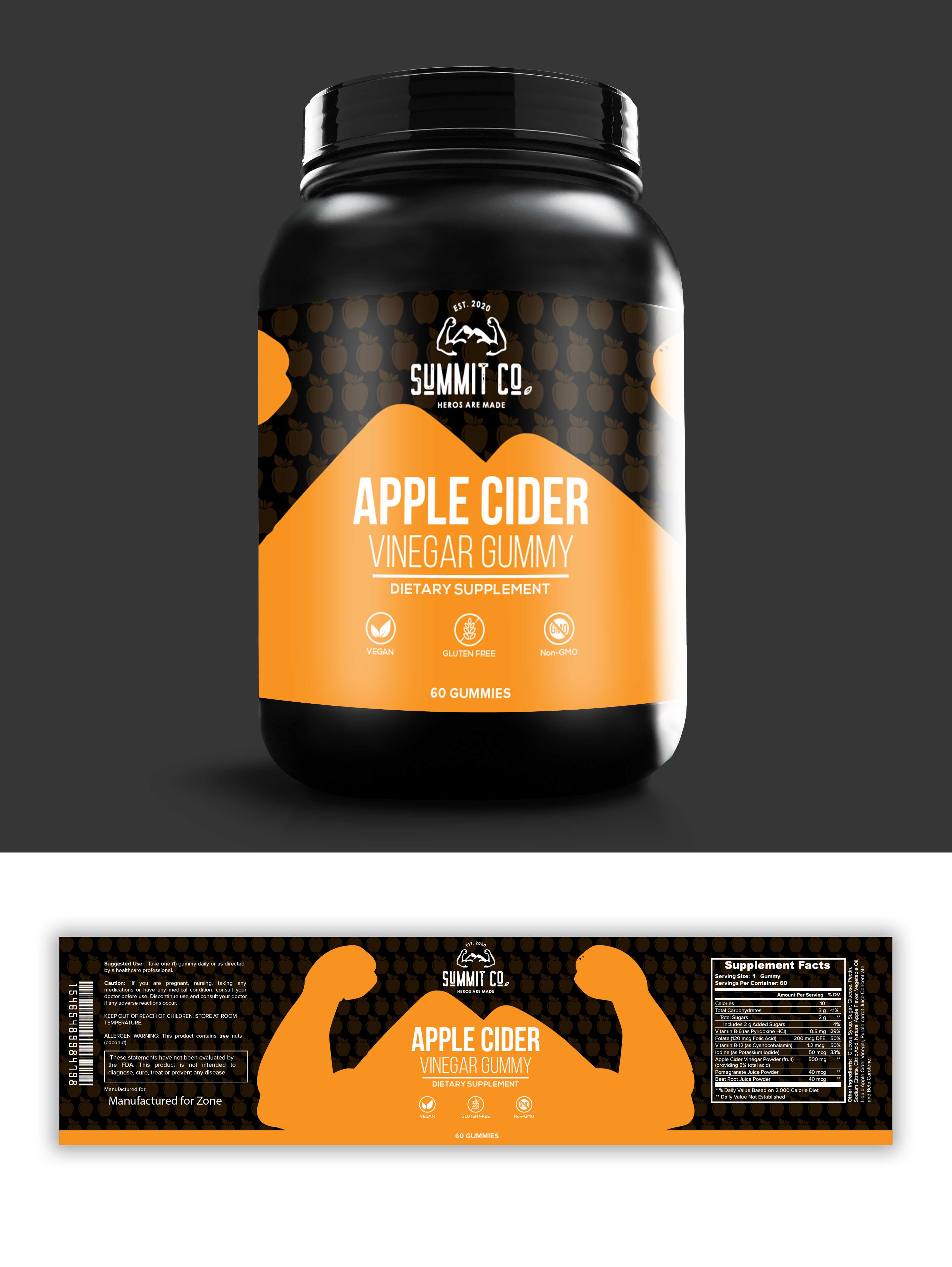 Label Design by Shumaila Kiran for this project | Design #24815045