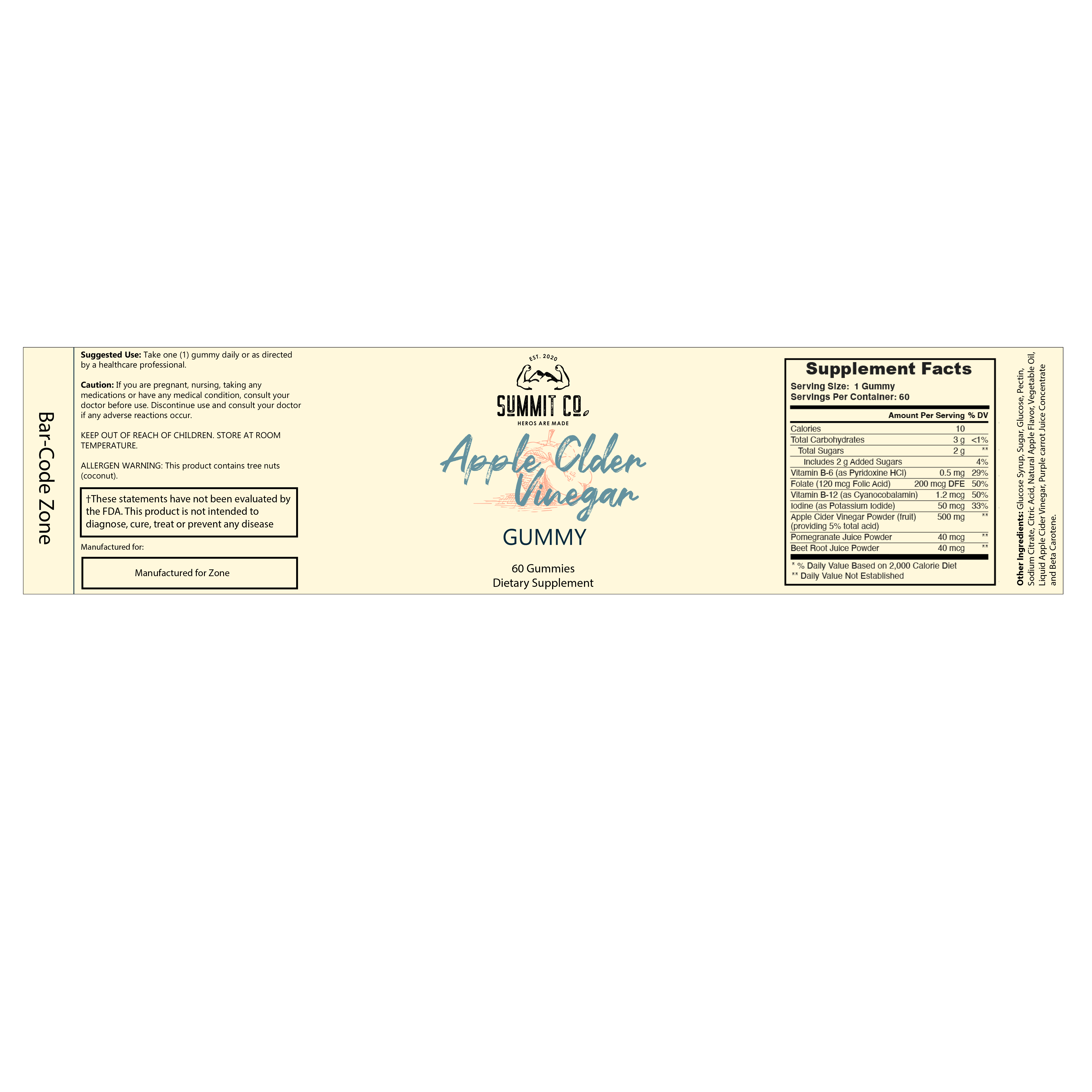 Label Design by Arbaz13 for this project | Design #24824408