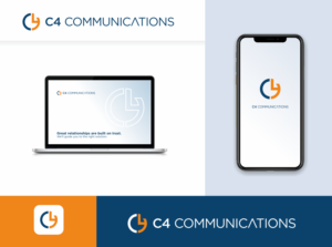 C4 Communications | Logo Design by Pak We Designs
