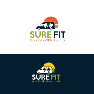 Sure Fit Mobile Denture Clinic | Logo Design by Graphic Bricks